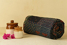 Tanka . टांका - Rajasthani Embroidered Kantha Running Stitch - Cotton Quilt / Gudadi 3