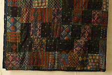 Tanka . टांका - Rajasthani Embroidered Kantha Running Stitch - Cotton Quilt / Gudadi 3