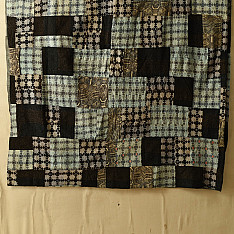 Tanka . टांका - Kantha Stitch Cotton Rajasthani Quilt / Gudadi