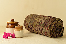 Tanka . टांका - Kantha Stitch ~ Embroidered Cotton Quilt / Gudadi