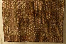 Tanka . टांका - Kantha Stitch Embroidered Cotton Dohar - Double Bed Quilt / Gudadi