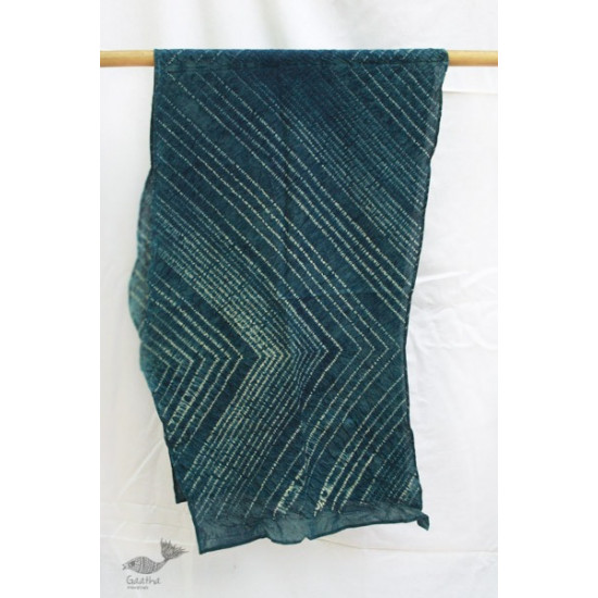 मिट्टी से | Mitti se ❦ Shibori Cotton Stole ~ 15