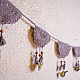 shop Crochet Toran - Tassel Boho Bunting ~ Grey 2 