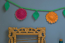 Crochet Torans | Flower Toran Bunting 