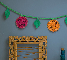 Crochet Torans | Flower Toran Bunting 