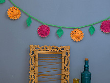Crochet Torans | Flower Toran Bunting 