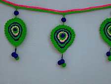 Crochet Torans | Morpankh Toran