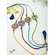  Handmade Recyclable Crochet Rakhi Set Mandala (Set of 4) 