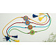  Handmade Recyclable Crochet Rakhi Set Mandala (Set of 4) 