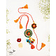 Handmade Recyclable Crochet Rakhi & Lumba Set  (Set of 2)