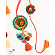 Handmade Recyclable Crochet Rakhi & Lumba Set  (Set of 2)