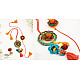 Handmade Recyclable Crochet Rakhi & Lumba Set  (Set of 2)