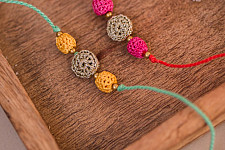 Crochet Rakhi | Teen Sitara Rakhi (Set of 2)