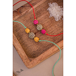 Crochet Rakhi | Teen Sitara Rakhi (Set of 2)