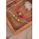 Handmade Crochet Rakhi (Set of 2) - Teen Sitara Rakhi