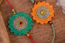 Crochet Rakhi | Seher Rakhi (Set of 2)