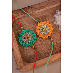 Crochet Rakhi | Seher Rakhi (Set of 2)