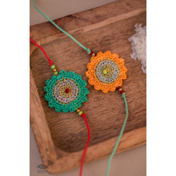 Crochet Rakhi | Seher Rakhi (Set of 2)