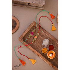 Crochet Rakhi | Bageeya Rakhi (Set of 2)