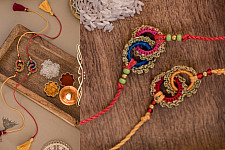 Crochet Rakhi |  Bandhan Rakhi (Set of 2)