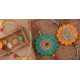 Handmade Crochet Rakhi (Set of 2) - Seher Rakhi