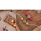 Handmade Crochet Rakhi (Set of 2) - Teen Sitara Rakhi