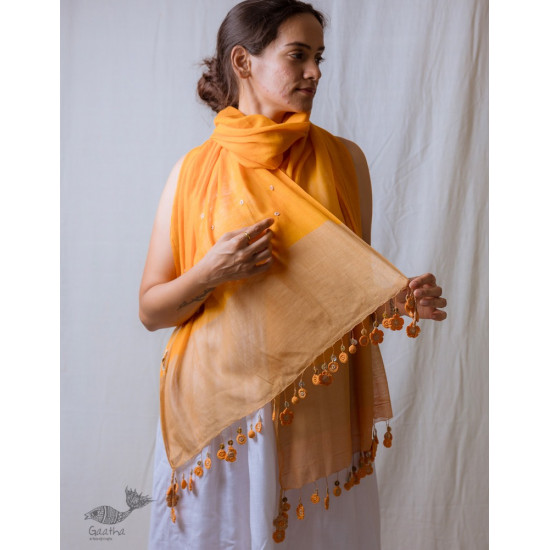 shop Hand Knitted Crochet Chanderi Stole