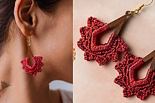 Crochet | Diamond Drop ~ Red 