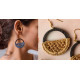 shop online Crochet handcrafted Swing Earrings