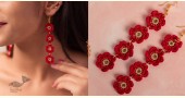 Crochet | Red Daisies Danglers