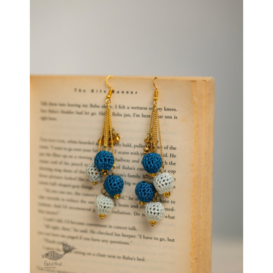 shop online Crochet handcrafted Swing Earrings