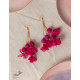 shop online Crochet handcrafted Swing Floral Earrings