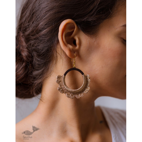 shop online Crochet handcrafted Shimmer earring