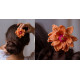 shop Hair Stick - Orange Camellia