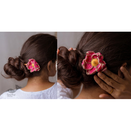 shop Hair Stick - Shimmer Pink Lotus