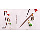shop Crochet & Block Hair Sticks (Pair)