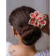 shop  Hairstick ~  Pink & White Petunia 