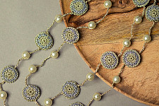 Crochet Necklace | Nakshatra Necklace ~ Shimmer 