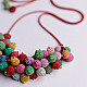 shop Crochet Necklace - Guldasta Necklace ~ Multicoloured