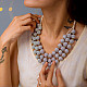 shop Crochet Necklace - Aadya Necklace ~ Silver