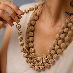 Crochet Necklace | Aadya Necklace ~ Rose Gold