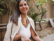 Crochet Necklace | Mela Layered Necklace ~ Multicolored