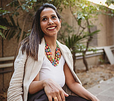 Crochet Necklace | Mela Layered Necklace ~ Multicolored