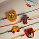 Handmade Cute Toys & Animals Kids Crochet  Rakhi (Set of 4)
