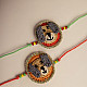 Handmade Crochet Rakhi -⚬- Cute Pets Kids Rakhi (Set of 2) 