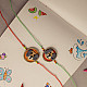 Handmade Crochet Rakhi -⚬- Cute Pets Kids Rakhi (Set of 2) 