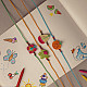 Handmade Crochet Rakhi Fun Time(Set of 4)