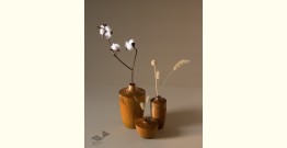 Sankhla | Wooden Miniature Vases