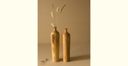 Sankhla | Wooden Miniature Vase ( Set of Two)