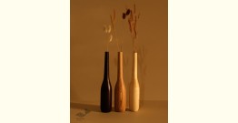 Sankhla | Wooden Miniature Vases (Set of Three)